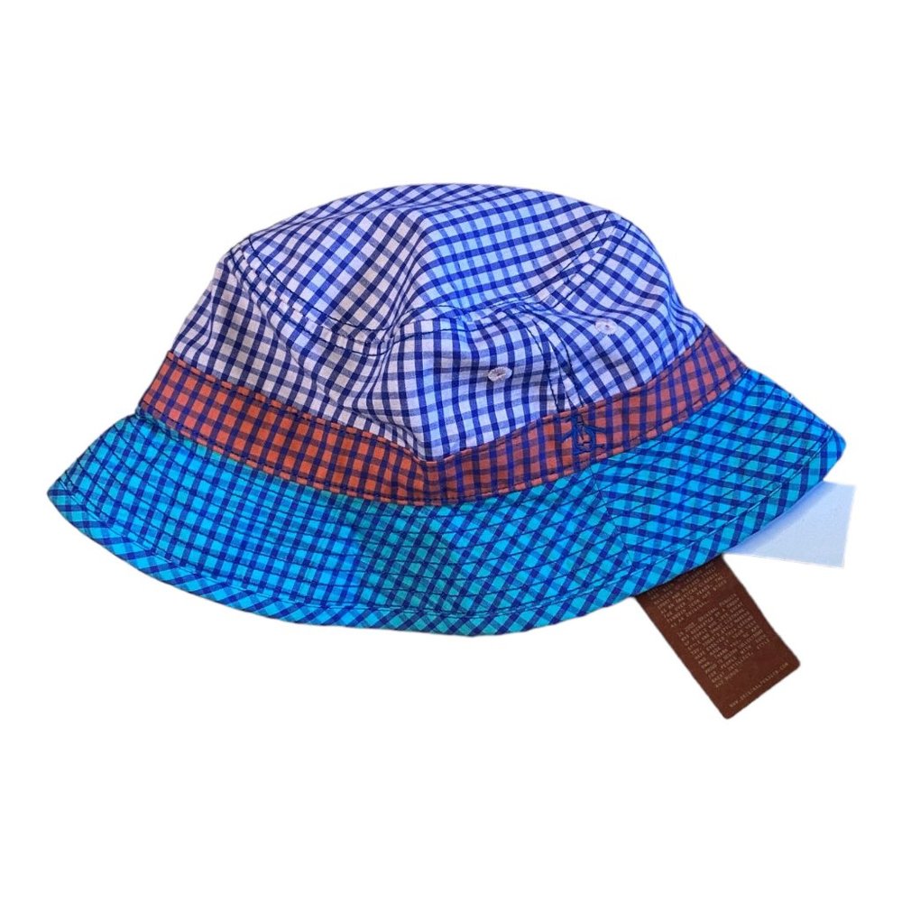 NWT Original Penguin Alexander Plaid Bucket Hat S-M